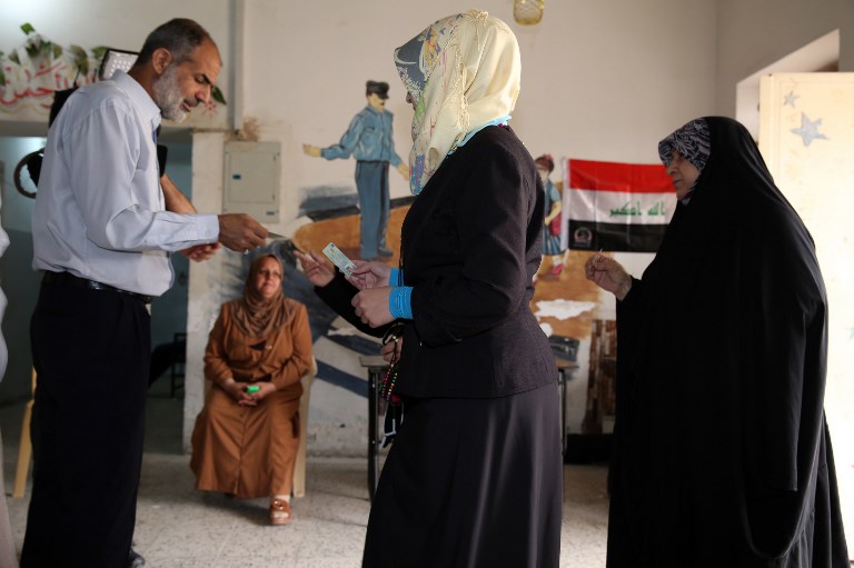 People in the Kurdistan Region and Iraq vote in the parliamentary elections across the country. (Photo: AFP)